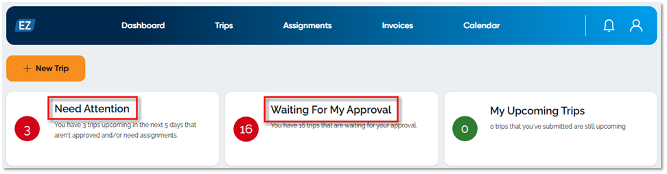 EZAT New Dashboard Need Attention and Waiting for My Approval.png
